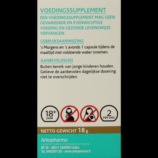 Arkocaps Rode klaver 45 Capsules