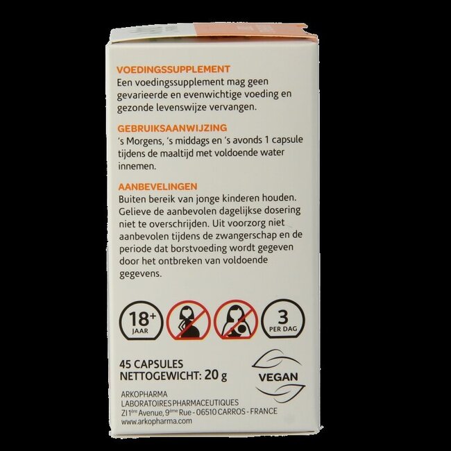 Arkocaps Damiana 45 Capsules