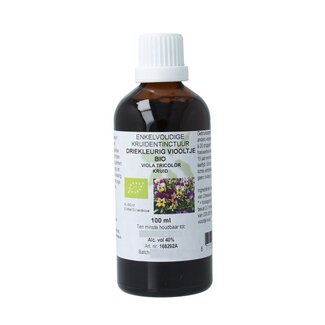 Cruydhof Cruydhof Viola tricolor herb / driekl viooltje tinctuur bio 100 Milliliter