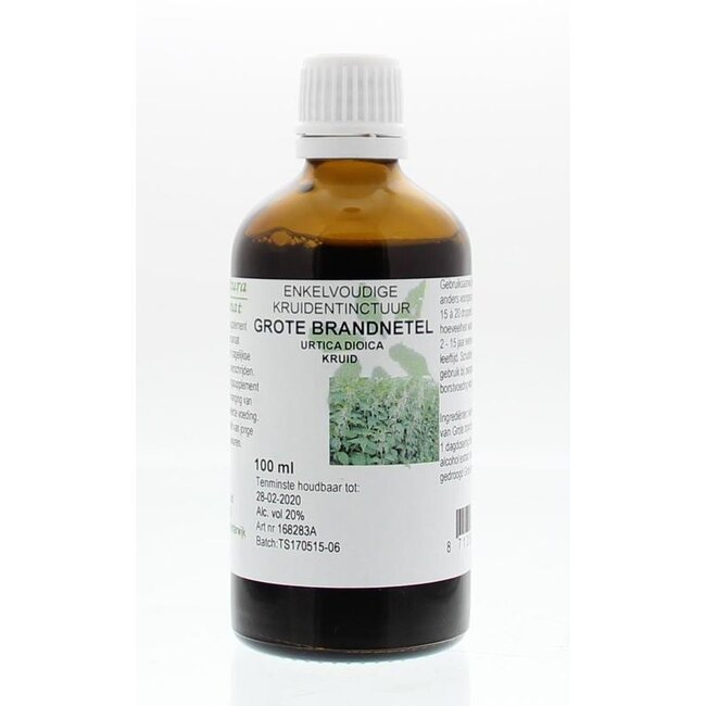 Cruydhof Urtica dioica / brandnetel kruid tinctuur 100 Milliliter
