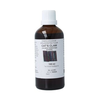 Cruydhof Cruydhof Uncaria tomentosa / cat's claw tinctuur 100 Milliliter