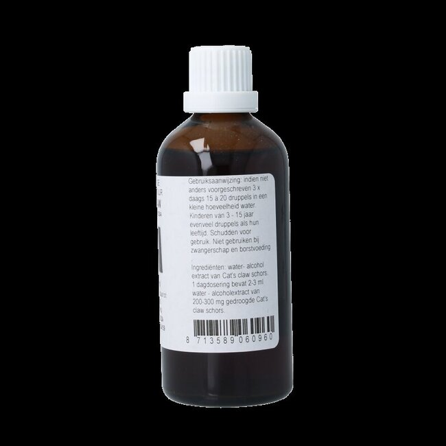 Cruydhof Uncaria tomentosa / teinture de griffe de chat 100 ml