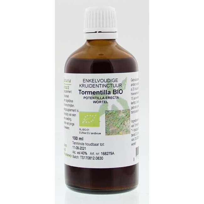 Cruydhof Tormentil wortel tinctuur bio 100 Milliliter