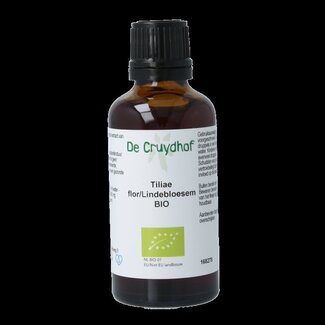 Cruydhof Cruydhof Tiliae cordata flor / lindebloesem tinctuur bio 50 Milliliter