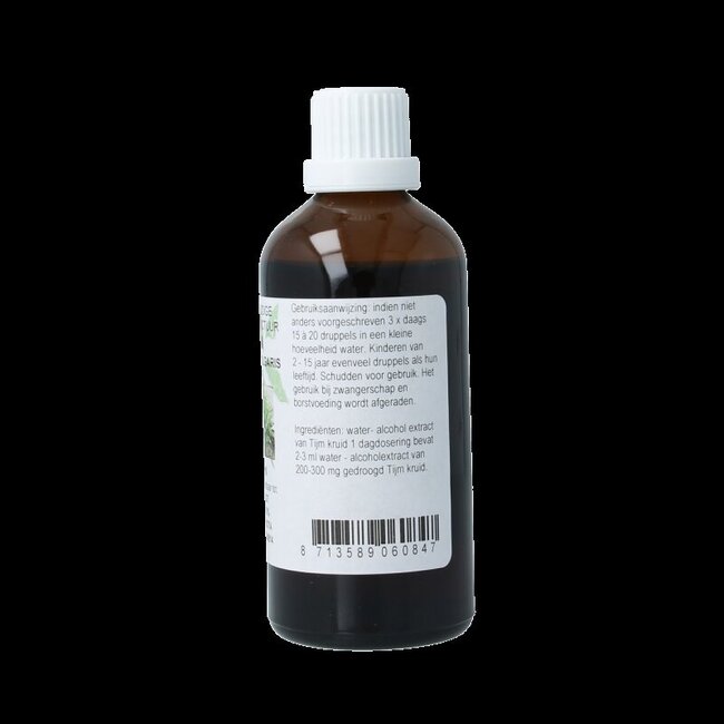 Cruydhof Thymus vulgaris herb / tijm tinctuur 100 Milliliter