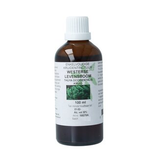 Cruydhof Cruydhof Thuja occidentalis / Teinture de thuya du Canada 100 ml