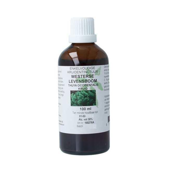 Cruydhof Thuja occidentalis / levensboom tinctuur 100 Milliliter