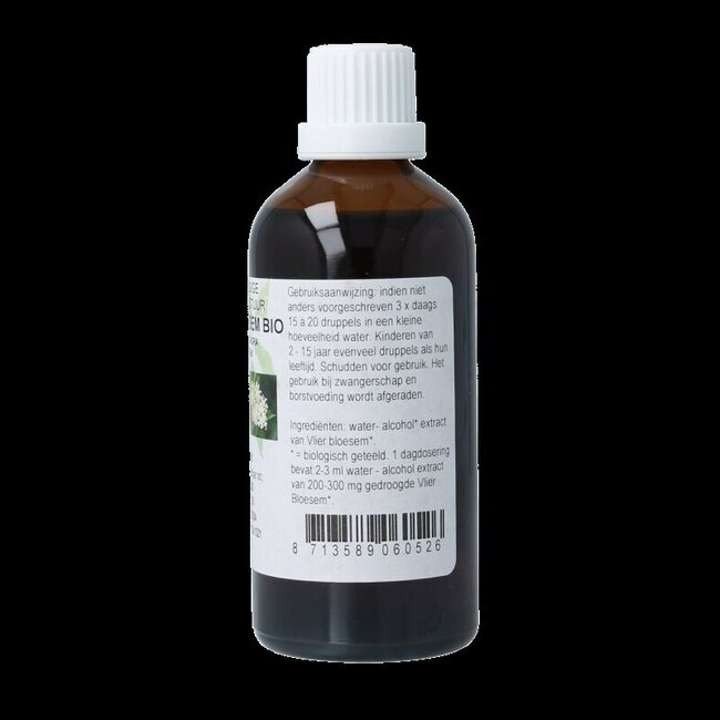 Cruydhof Sambucus nigra / vlierbloesem tinctuur bio 100 Milliliter