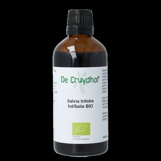 Cruydhof Cruydhof Salvia triloba fol / teinture de sauge bio 100 millilitres