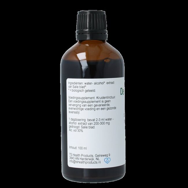 Cruydhof Salvia triloba fol / teinture de sauge bio 100 millilitres