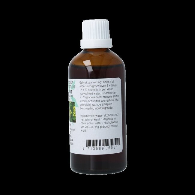 Cruydhof Ruta graveolens herb / wijnruit tinctuur 100 Milliliter