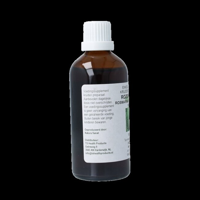 Cruydhof Rosmarinus off fol / rozemarijn tinctuur 100 Milliliter