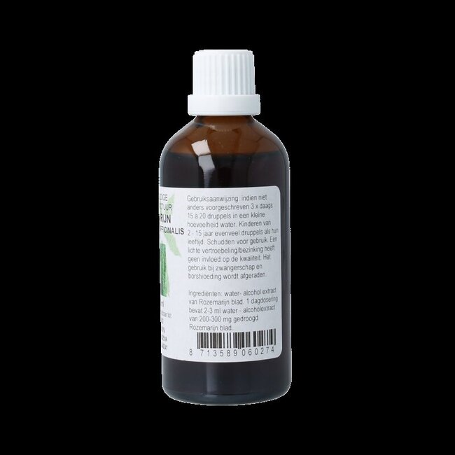 Cruydhof Rosmarinus off fol / teinture de romarin 100 Millilitres