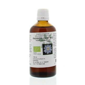 Cruydhof Cruydhof Passiflora incarnata herb/passiebloem tinctuur bio 100 Milliliter