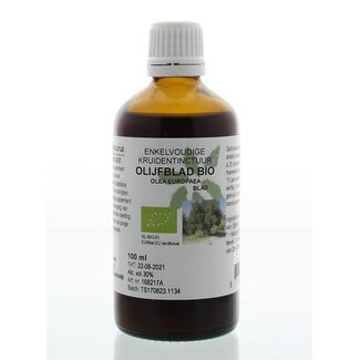Cruydhof Olea europaea folia / olijfblad tinctuur bio 100 Milliliter