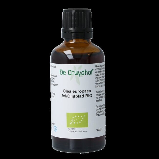 Cruydhof Olea europaea folia / olijfblad tinctuur bio 50 Milliliter