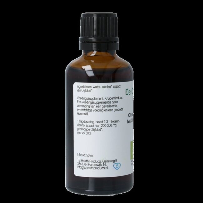 Cruydhof Olea europaea folia / olijfblad tinctuur bio 50 Milliliter