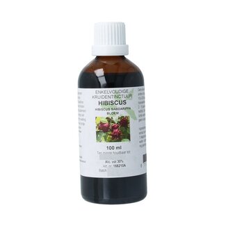 Cruydhof Cruydhof Hibiscus sabdariffa flor tinctuur 100 Milliliter