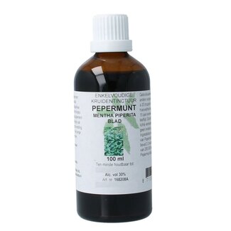 Natura Sanat Natura Sanat Mentha piperite / pepermunt tinctuur 100 Milliliter