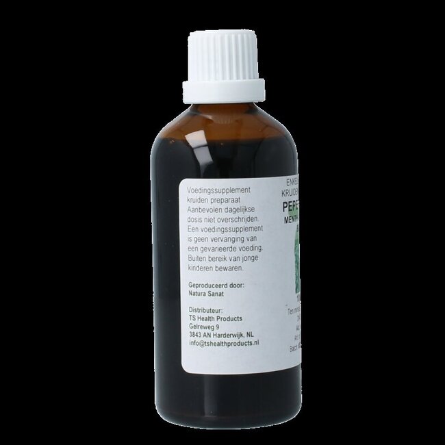 Natura Sanat Mentha piperite / pepermunt tinctuur 100 Milliliter