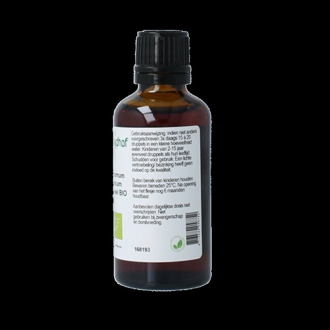 Cruydhof Cinnamomum zeyl cort / kaneel tinctuur bio 50 Milliliter