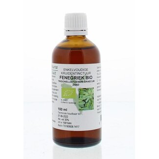 Cruydhof Cruydhof Trigonella foenegriek / fenegriek tinctuur bio 100 Milliliter