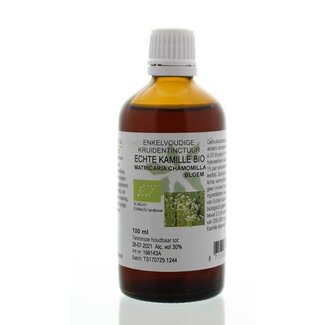 Natura Sanat Natura Sanat Matricaria chamomilla/echte kamille tinctuur bio 100 Milliliter