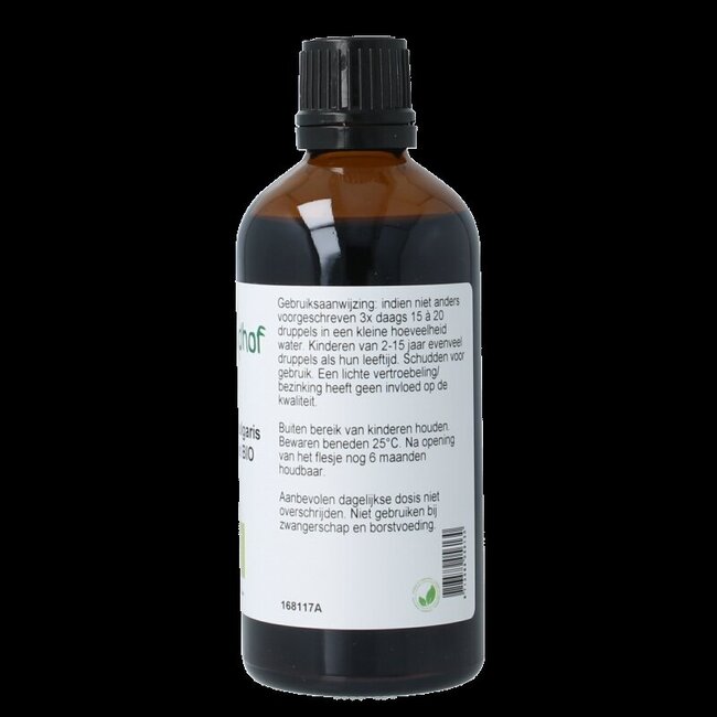 Cruydhof Artemisia vulgaris herb/bijvoet tinctuur bio 100 Milliliter