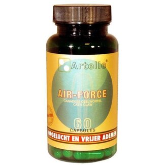 Artelle Artelle Air-force Canadese geelwortel cat's claw 60 Capsules