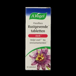 A Vogel A Vogel Passiflora rustgevende tabletten sterk 30 Tabletten