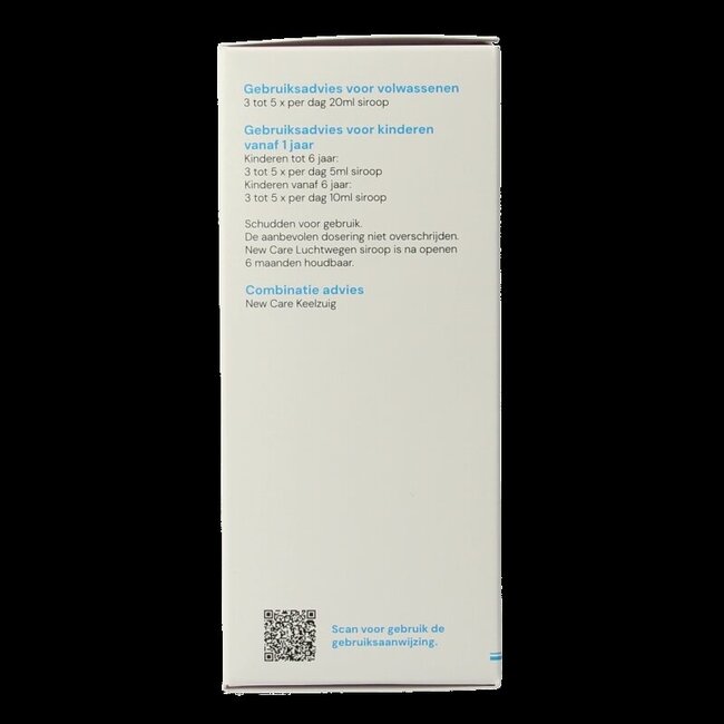 New Care Luchtwegen siroop 125 Milliliter