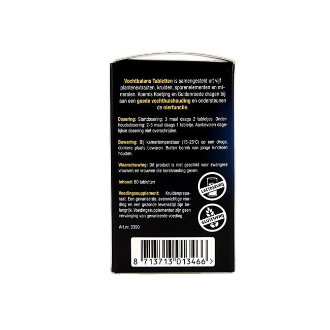 Lucovitaal Vochtbalans 60 Tabletten