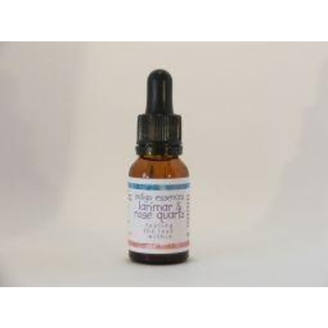 Indigo Essences Larimar & rosequartz 15 Milliliter