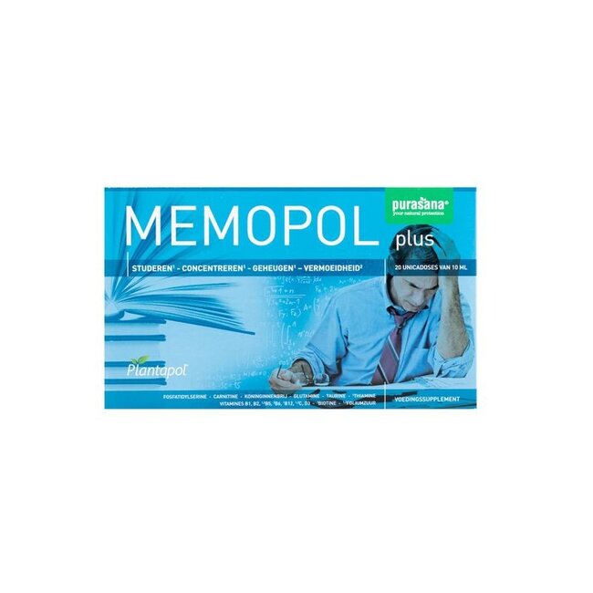 Purasana Plantapol Memopol plus 20 Ampullen