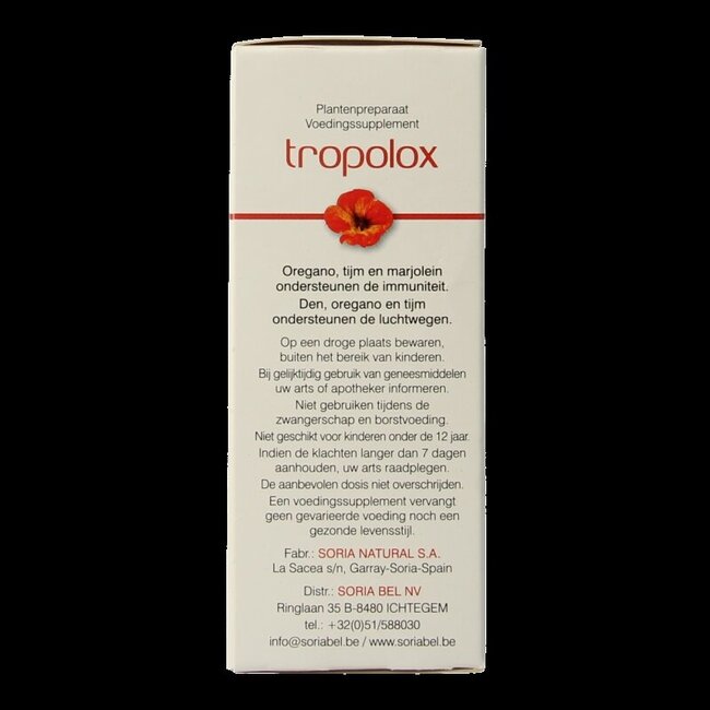 Soria Natural Tropolox 40 Tabletten