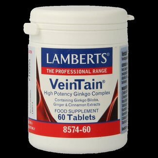 Lamberts Lamberts Veintain (avec ginkgo, cannelle) 60 comprimés