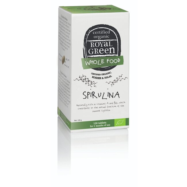 Royal Green Spirulina bio  120 Tabletten