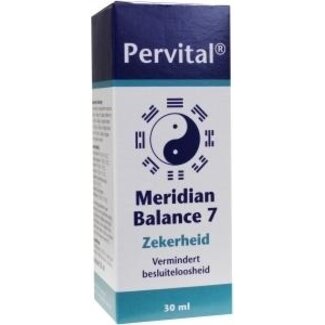 Pervital Pervital Meridian balance 7 zekerheid 30 Milliliter