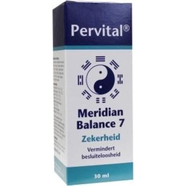 Pervital Meridian balance 7 zekerheid 30 Milliliter