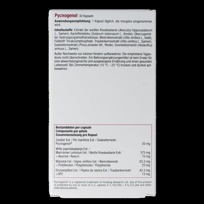 Fytostar Pycnogenol 30 Gélules