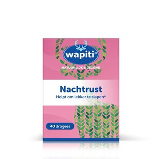 Wapiti Wapiti Nachtrust 40 Dragees