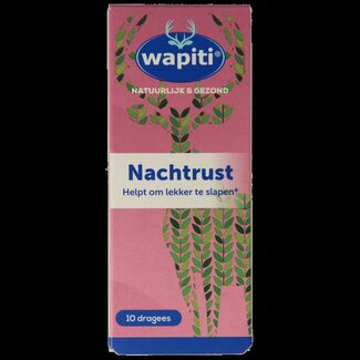 Wapiti Wapiti Nachtrust  10 Dragees