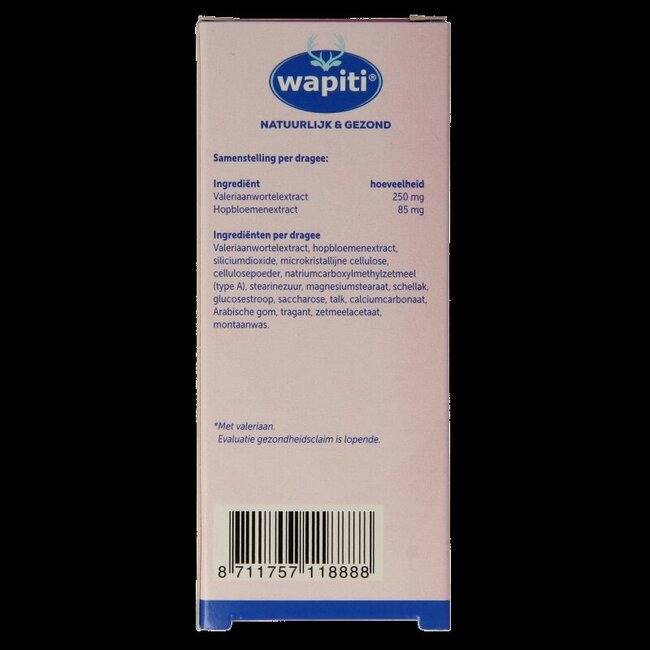 Wapiti Sommeil Nocturne 10 Dragées