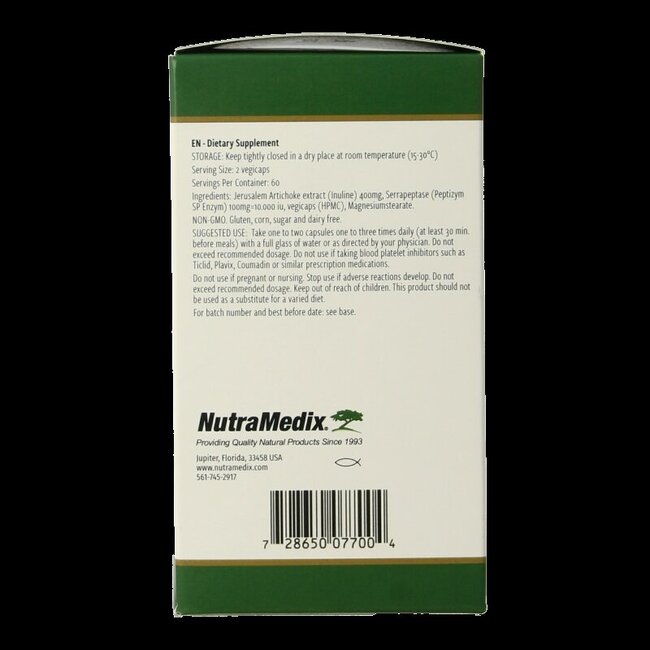 Nutramedix Serrapeptase 120 gélules végétales