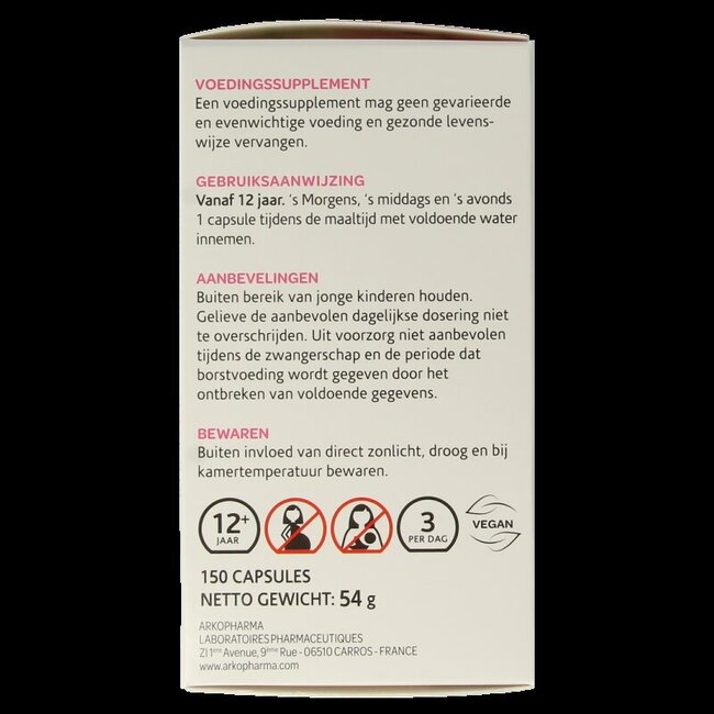 Arkocaps Brandnetel bio 150 Vegetarische capsules