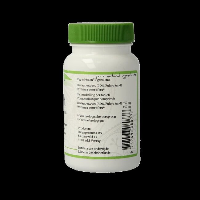 Surya Shilajit 60 comprimés