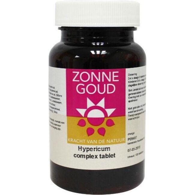 Zonnegoud Hypericum complex  120 Tabletten