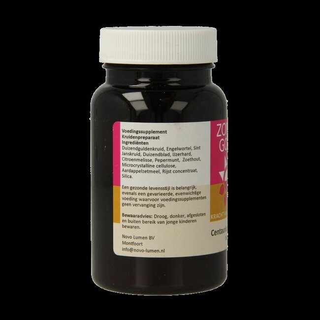 Zonnegoud Centaurium complex 120 Tabletten