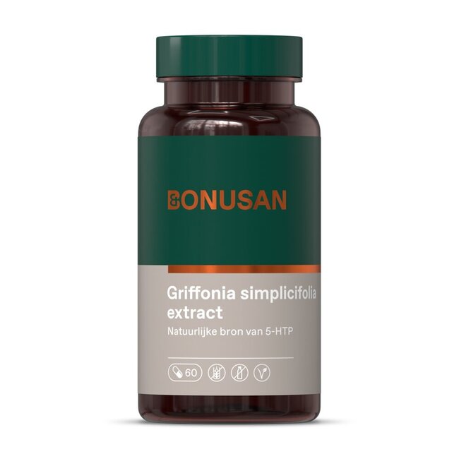 Bonusan Griffonia simplicifolia 60 Vegetarische capsules