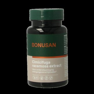 Bonusan Bonusan Cimicifuga racemosa extract 60 Vegetarische capsules
